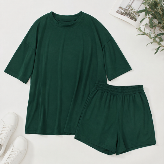 conjunto blusa larguita + short. PAGA 1 Y LLEVA 2
