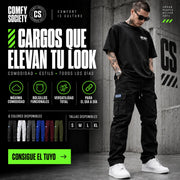MOVE-CARGO men: Pantalon cargo. PAGA 1 Y LLEVA 2