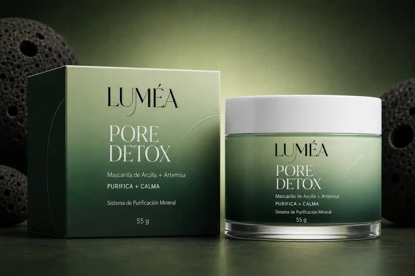 PORE DETOX: Mascarilla de arcilla y artemisa ancestral